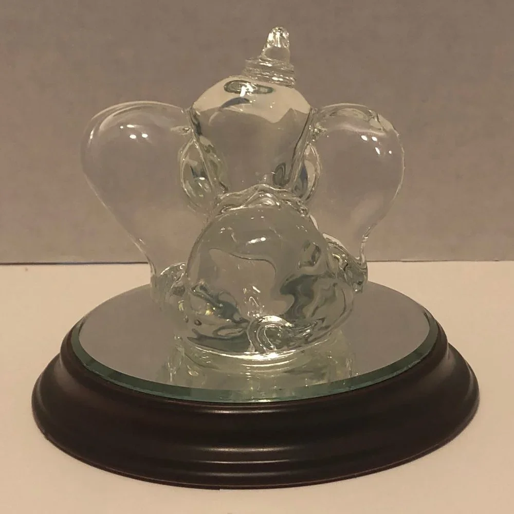 Disney's Crystal Dumbo with Base